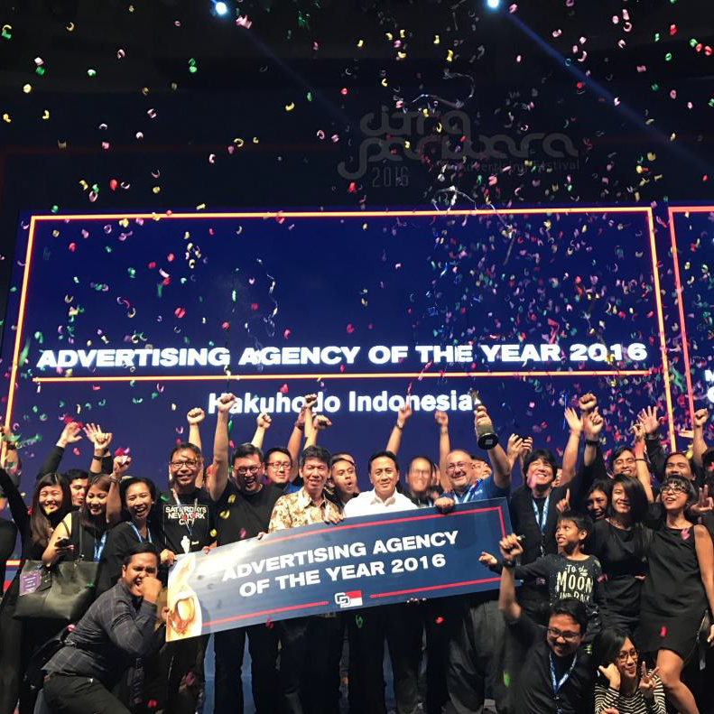 Hakuhodo Indonesia awarded two Agency of the Year crowns | HAKUHODO